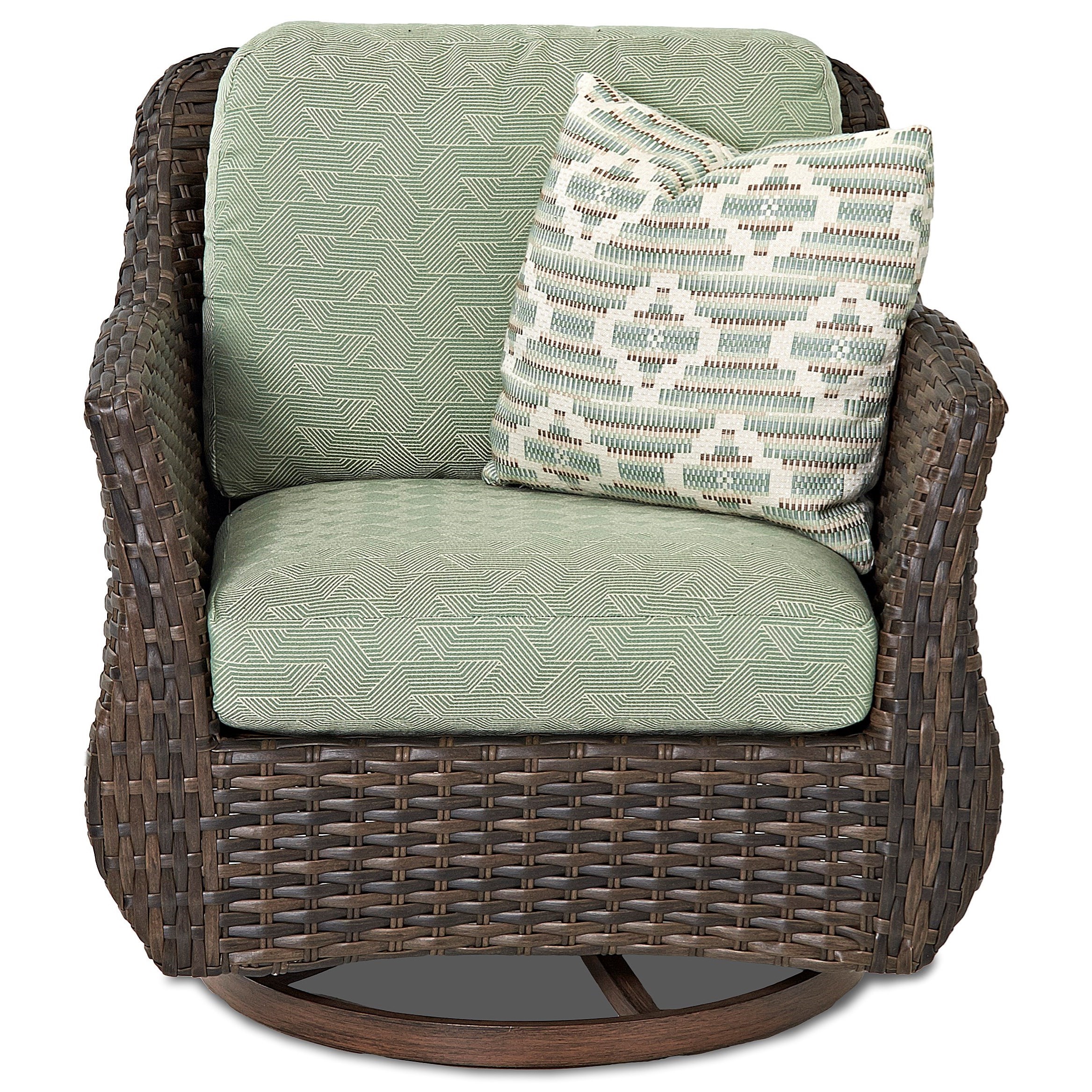 Klaussner Outdoor Sycamore W5100 SCDR Swivel Glider Chair with